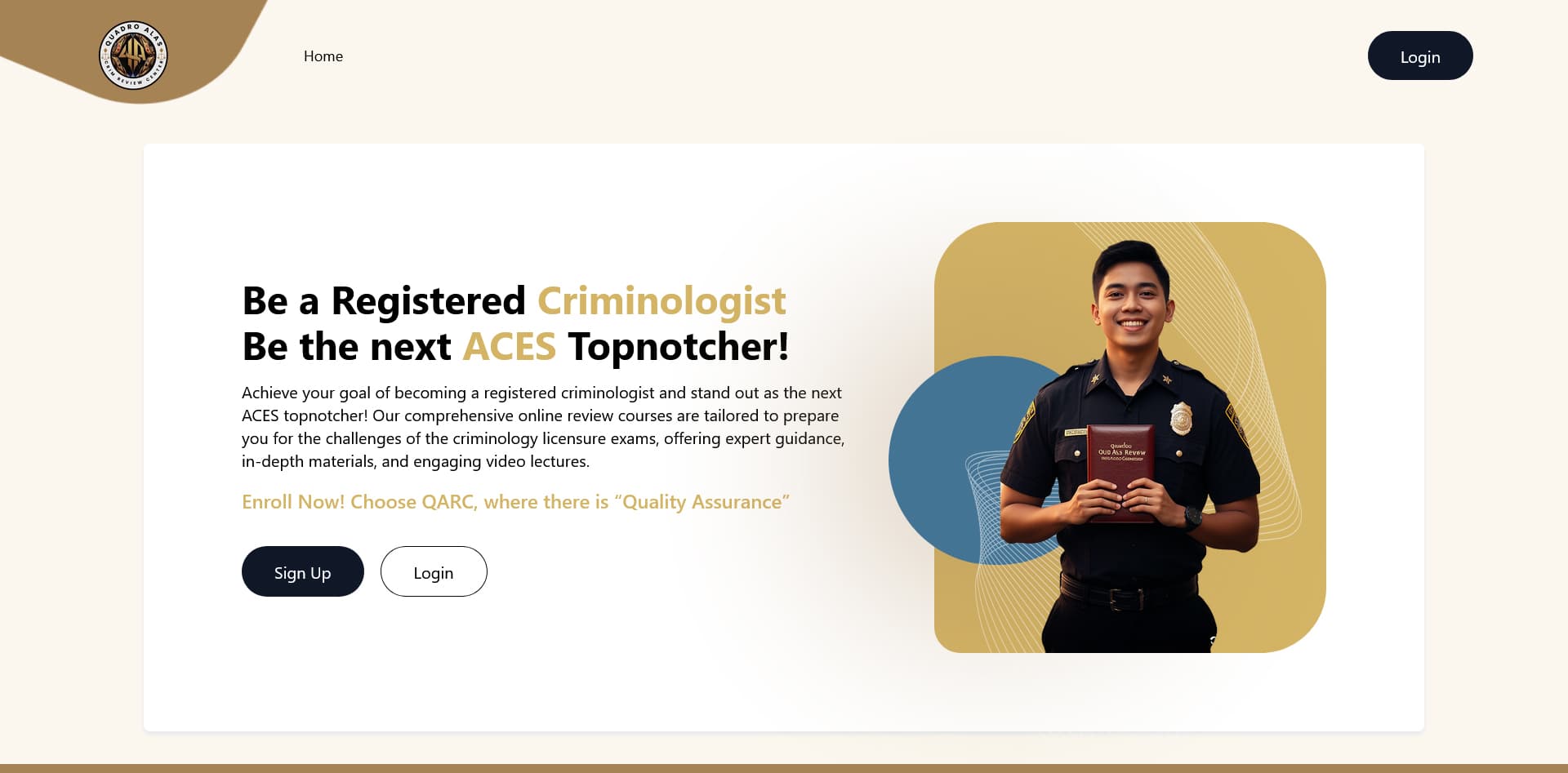 Quadro Alas Review Center screenshot 1