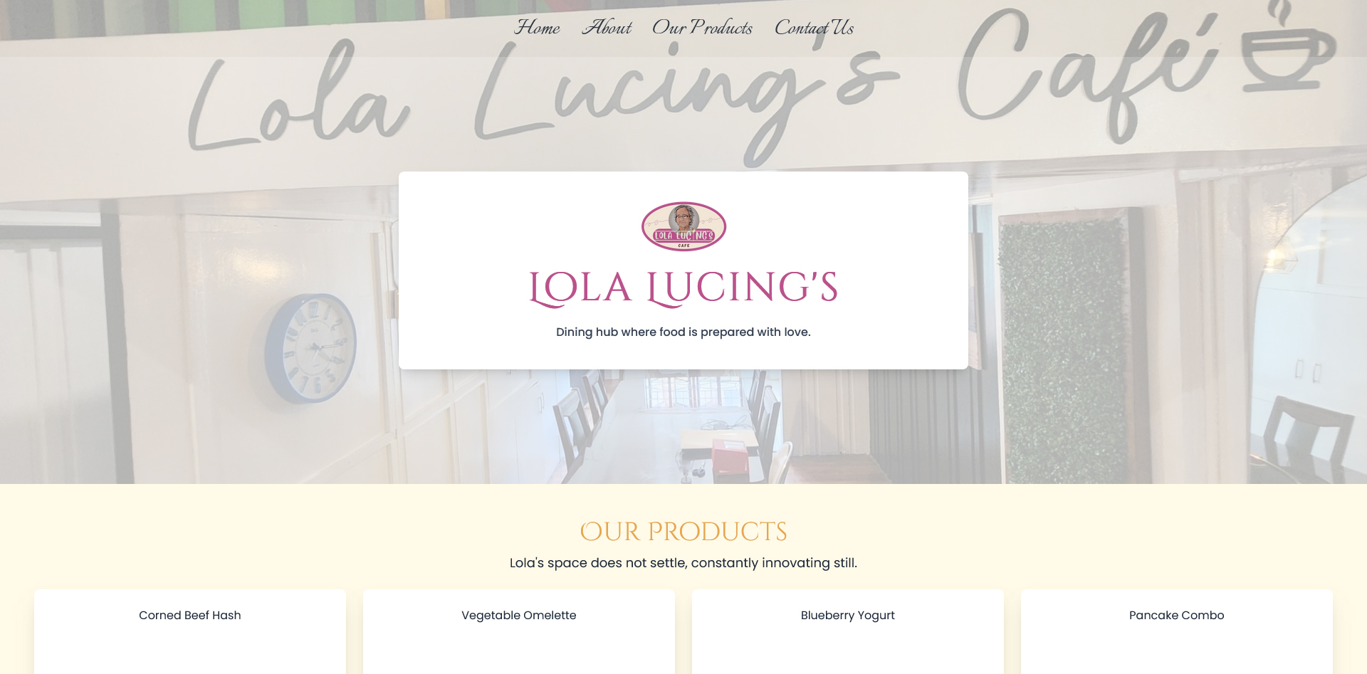 Lola Lucing's Resto Management System screenshot 1