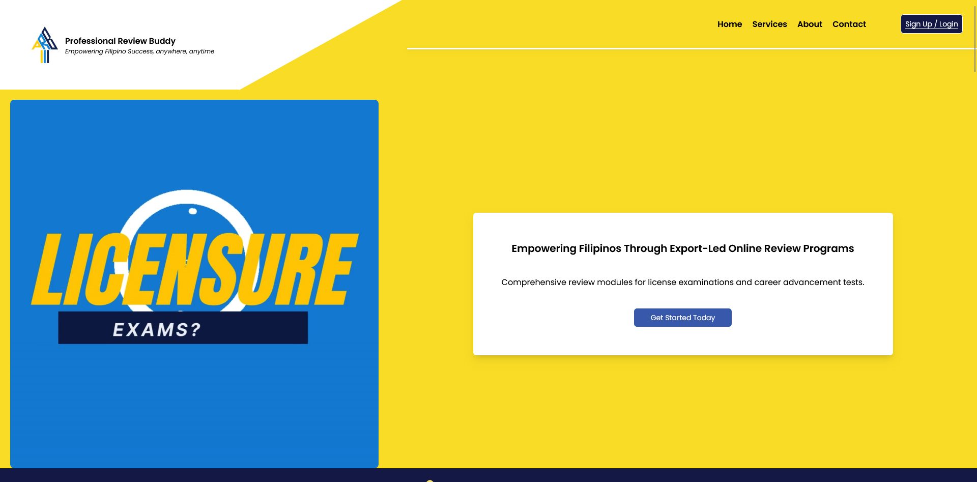 Professional Review Buddy screenshot 1