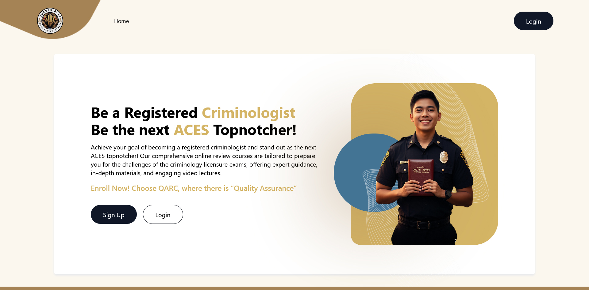 Quadro Alas Review Center screenshot 1